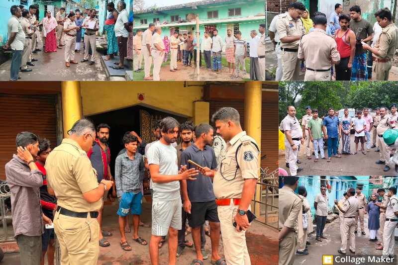 रायगढ़ में अवैध अप्रवासियों के खिलाफ पुलिस का बड़ा अभियान : किराएदारों, प्रवासी श्रमिकों और विदेशी नागरिकों के दस्तावेजों की सघन जांच शुरू, बिना दस्तावेज और बिना पुलिस वेरिफिकेशन पर होगी सख्त कार्रवाई.