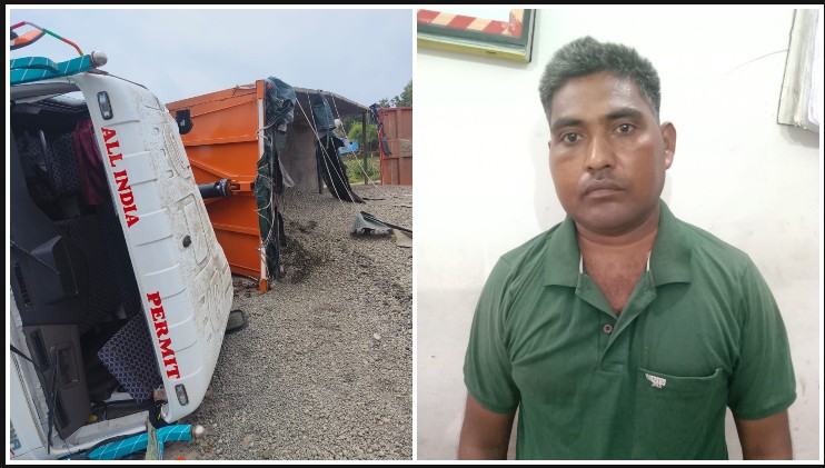 हाईवे पर दर्दनाक मौत! तेज रफ्तार ट्रेलर ने पौधारोपण करा रही महिला सुपरवाइजर को 20 मीटर तक घसीटा, मौके पर मौत; चालक गिरफ्तार