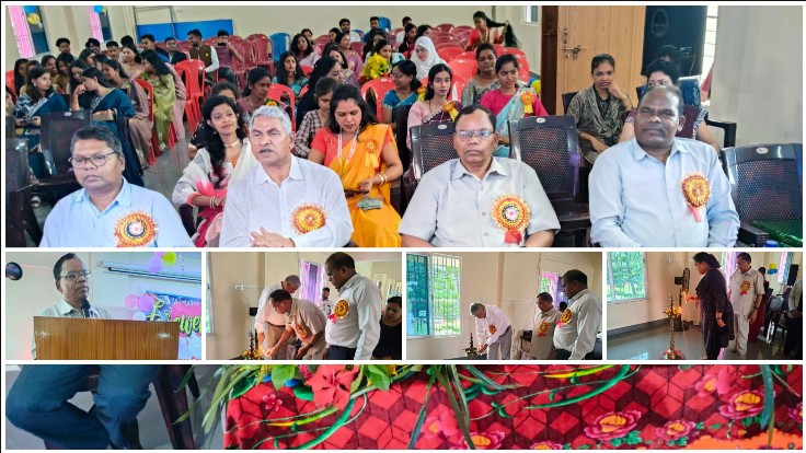 लोयोला महाविद्यालय कुनकुरी के विदाई समारोह में गूंजा प्रेरणा का संदेश, प्राचार्य बोले—”डिग्री नहीं, उद्देश्य और चरित्र बनाते हैं सफल इंसान”