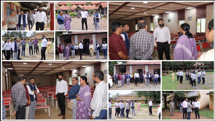 जशपुर के स्कूलों में बेहतर शिक्षा पर फोकस, कलेक्टर रोहित व्यास ने किया औचक निरीक्षण, आधारभूत सुविधाएं दुरुस्त करने के दिए निर्देश