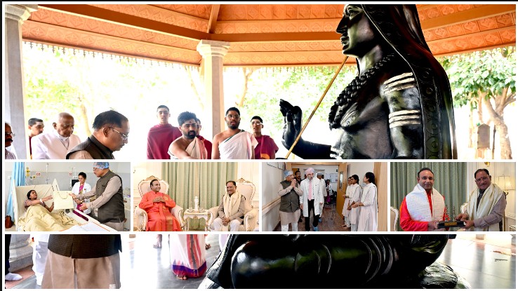 कर्नाटक के सत्य साई ग्राम पहुंचे मुख्यमंत्री विष्णुदेव साय, निःशुल्क स्वास्थ्य, मूल्य आधारित शिक्षा और पोषण मॉडल की सराहना, छत्तीसगढ़ में सेवाओं के विस्तार को लेकर बनी नई रणनीति