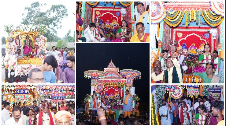 ‘जय जगन्नाथ’ के जयघोष से गूंजा दोकड़ा, भव्य बहुड़ा रथयात्रा में उमड़ा आस्था का सैलाब; स्मृति साय और विनोद साय ने निभाई छाया गजपति परंपरा