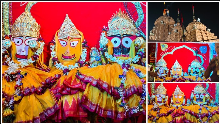 दोकड़ा में सजा महाप्रभु का स्वर्णिम वैभव, भगवान श्री जगन्नाथ के भव्य सुना वेश के दिव्य दर्शन को उमड़ा आस्था का महासागर