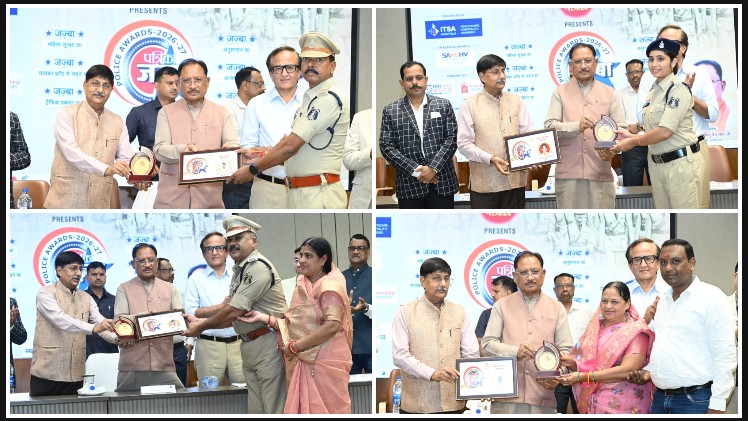 जज़्बा पुलिस अवार्ड्स-2026 में मुख्यमंत्री साय का बड़ा संदेश, बोले- पुलिस का साहस ही सुरक्षित और विकसित छत्तीसगढ़ की सबसे बड़ी ताकत