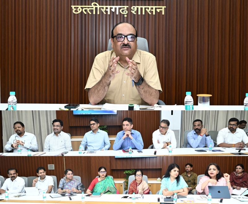 शासन की योजनाओं पर कड़ी नजर! मुख्य सचिव विकासशील ने सचिवों की उच्च स्तरीय बैठक में बैकलॉग भर्ती, ई-ऑफिस और प्रमुख परियोजनाओं की समीक्षा कर दिए सख्त निर्देश