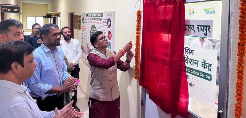 धमतरी को मिली करोड़ों की सोच वाली सौगात! अब किसान सिर्फ फसल नहीं, बनाएंगे ब्रांड—मंत्री टंक राम वर्मा ने खोले स्वरोजगार और कमाई के नए दरवाजे