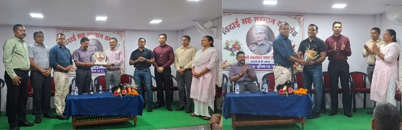 जशपुर पुलिस में बड़ा प्रशासनिक बदलाव : एसडीओपी चंद्रशेखर परमा को सम्मानपूर्वक विदाई, नई जिम्मेदारी का शुभारंभ, एसडीओपी निमितेश सिंह के हाथों में जशपुर अनुविभाग की कमान, अपराध नियंत्रण और जनविश्वास पर रहेगा फोकस.