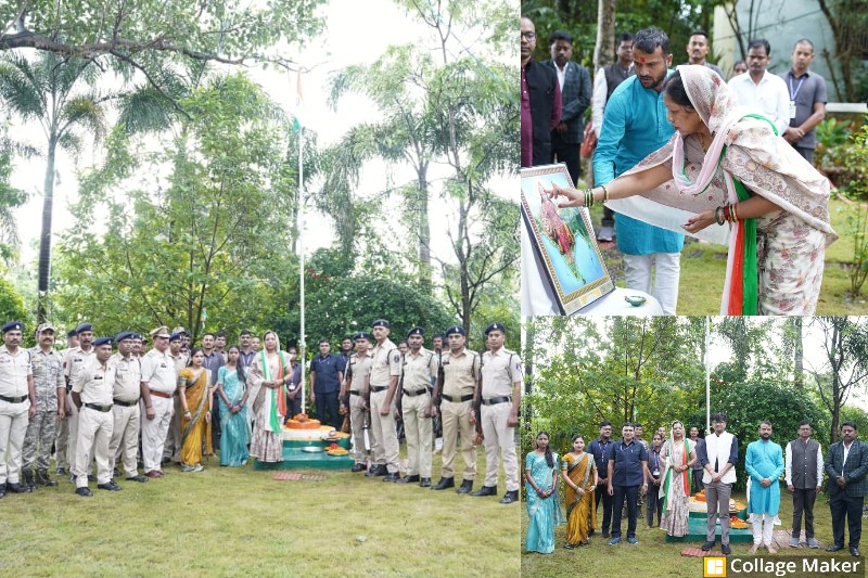 स्वतंत्रता दिवस पर बगिया में दिखा राष्ट्रप्रेम का अद्भुत नजारा, तिरंगा फहराते ही गूंज उठा राष्ट्रगान, देशभक्ति से ओतप्रोत हुआ वातावरण,  कौशल्या साय ने फहराया तिरंगा, शहीदों को नमन कर राष्ट्र निर्माण का दिया संदेश.