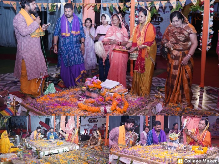 बगिया फलेश्वर नाथ मंदिर : 53,993 शिवलिंगों से सजा फलेश्वर नाथ धाम, मंत्रोच्चार और हर-हर महादेव के जयघोष से गूंजा पूरा परिसर, बुधवार को होगी 1.11 लाख शिवलिंग पूजन के साथ भव्य पूर्णाहुति, , बुधवार को भव्य समापन की तैयारी.