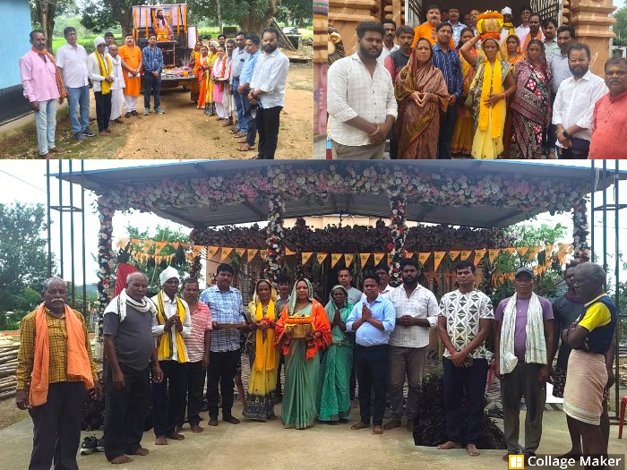 गुरु रविदास महाराज की 650वीं जयंती पर दोकड़ा में आस्था का भव्य संगम : मंदिरों में गूंजे भक्ति स्वर, श्रीमती कौशल्या साय की उपस्थिति में निकली कलश यात्रा.