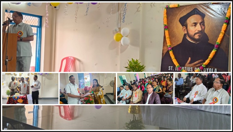लोयोला दिवस पर सेवा, संस्कार और राष्ट्र निर्माण का गूंजा संदेश, कुनकुरी महाविद्यालय में दो दिवसीय भव्य उत्सव; सांस्कृतिक प्रस्तुतियों और प्रेरक उद्बोधनों ने विद्यार्थियों में भरा नया उत्साह