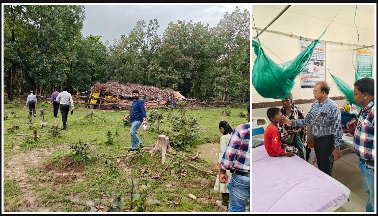 बारिश के बीच मलेरिया के खिलाफ हाई अलर्ट! कोटा-लोरमी के वनांचलों में स्वास्थ्य विभाग का बड़ा अभियान, हर बस्ती में सर्विलांस, तत्काल जांच-उपचार और रैपिड रिस्पांस टीम 24×7 तैनात