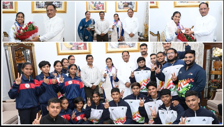 कॉमनवेल्थ की सिल्वर गर्ल को मिला डबल इनाम! मुख्यमंत्री विष्णु देव साय ने ज्ञानेश्वरी यादव को 30 लाख रुपये और आउट ऑफ टर्न DSP पदोन्नति देने का किया ऐलान, कहा—यह जीत पूरे छत्तीसगढ़ का गौरव और युवाओं के लिए प्रेरणा