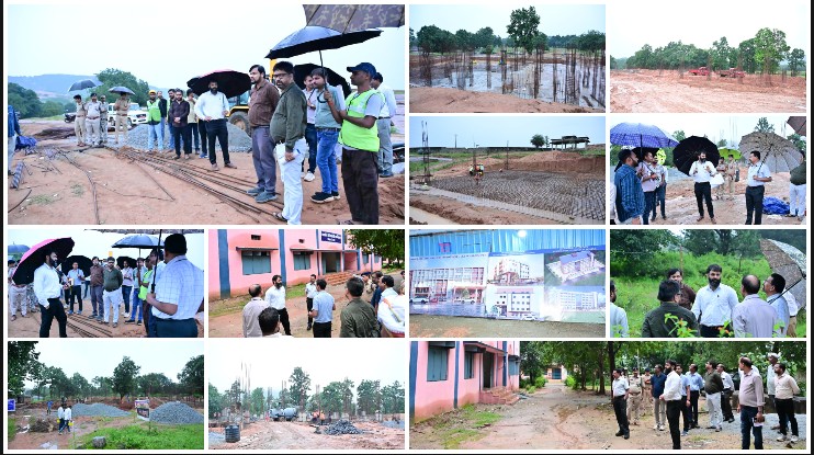 जशपुर को मिलेगी अत्याधुनिक स्वास्थ्य सुविधाओं की सौगात: करोड़ों की स्वास्थ्य परियोजनाओं पर कलेक्टर रोहित व्यास सख्त, निर्माण में देरी पर चेतावनी, गुणवत्ता से नहीं होगा कोई समझौता