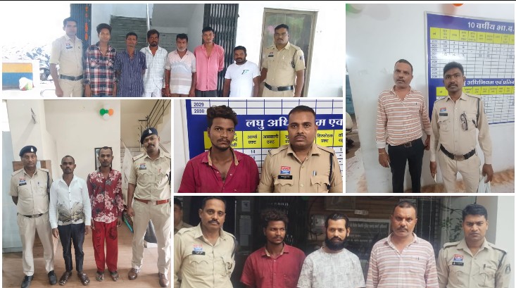 रायपुर में पुलिस का वारंटियों पर ताबड़तोड़ वार! एक दिन में 81 वारंटों की तामील, 25 स्थाई और 56 गिरफ्तारी वारंटियों पर कसा शिकंजा