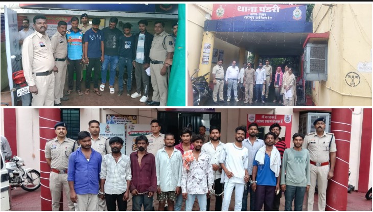 त्योहारों से पहले रायपुर पुलिस का बड़ा शिकंजा! नॉर्थ जोन में विशेष वारंट अभियान, 44 गिरफ्तारी और 39 स्थायी वारंट समेत कुल 83 वारंट तामील