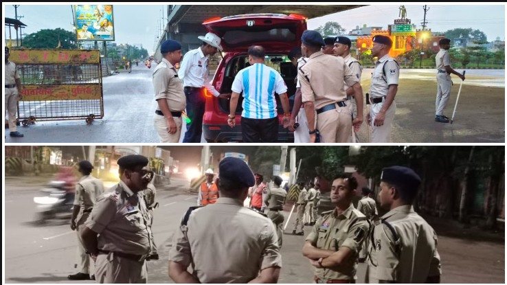 सड़क सुरक्षा को लेकर दुर्ग पुलिस का बड़ा एक्शन! रात 6 से 12 बजे तक विशेष जांच में 446 कार्रवाई, नशे में ड्राइविंग और ट्रैफिक नियम तोड़ने वालों पर सख्ती