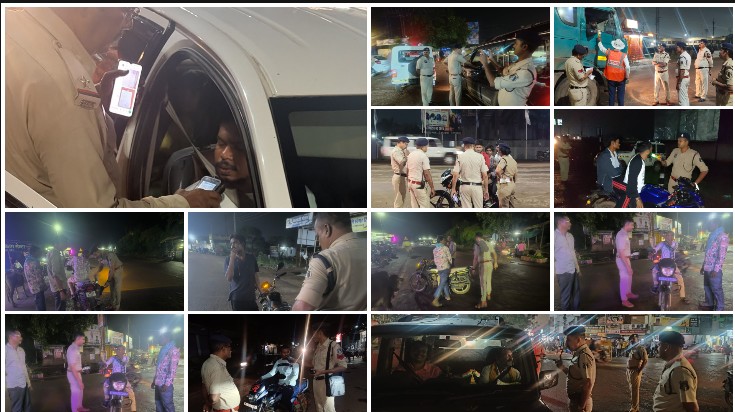 अड्डेबाजी और सार्वजनिक शराबखोरी पर पुलिस का बड़ा एक्शन! जिलेभर में सघन चेकिंग के दौरान 82 प्रकरण दर्ज, असामाजिक गतिविधियों पर कसा शिकंजा