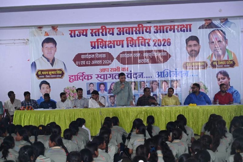 “आत्मरक्षा से आत्मनिर्भर बनेगी हर बेटी”: मंत्री लखनलाल देवांगन ने किया राज्य स्तरीय प्रशिक्षण शिविर का शुभारंभबोले— आत्मविश्वास, अनुशासन और नेतृत्व क्षमता से सशक्त होंगी बेटियां, खेलों में नई ऊंचाइयों तक पहुंचाने के लिए सरकार पूरी तरह प्रतिबद्ध