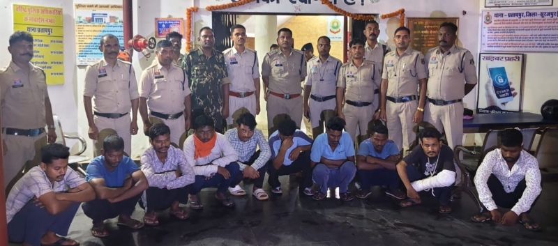 अपहरण और हत्या मामले में पुलिस की बड़ी कानूनी जीत : प्रतापपुर पुलिस की रिविजन पिटिशन कोर्ट में स्वीकार, 10 आरोपी 15 दिन के न्यायिक रिमांड पर भेजे गए जेल.