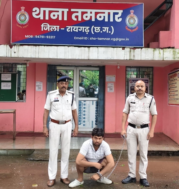 ऑपरेशन क्लीन हंट में पुलिस की बड़ी सफलता : 60 किलो गांजा तस्करी का फरार मुख्य सप्लायर ओडिशा से गिरफ्तार, मोबाइल नंबर की कड़ी जोड़ते हुए रायगढ़ पुलिस पहुंची तस्करी के नेटवर्क तक, भेजा गया जेल.