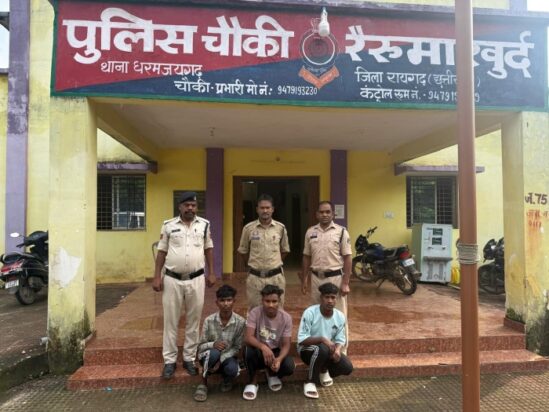 रथ मेला में पुरानी रंजिश ने लिया हिंसक रूप ! 17 वर्षीय किशोर पर तीन युवकों ने किया हमला, स्टील के कड़े से सिर फोड़ा, तीन आरोपी गिरफ्तार, भेजा गया जेल.