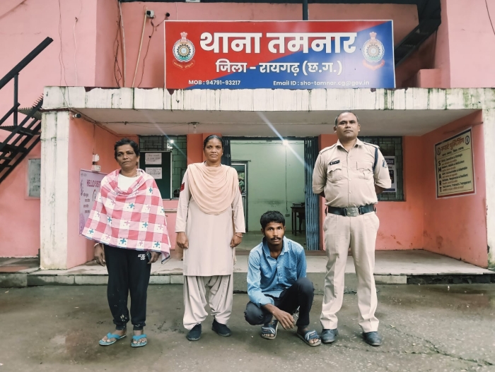 तमनार पुलिस ने किया चोरी का खुलासा : मोबाइल टावर पर चोरों का धावा 50-60 मीटर कॉपर वायर गायब ! युवक और चोरी का कॉपर खरीदने वाली महिला गिरफ्तार, तीसरे आरोपी की तलाश तेज.