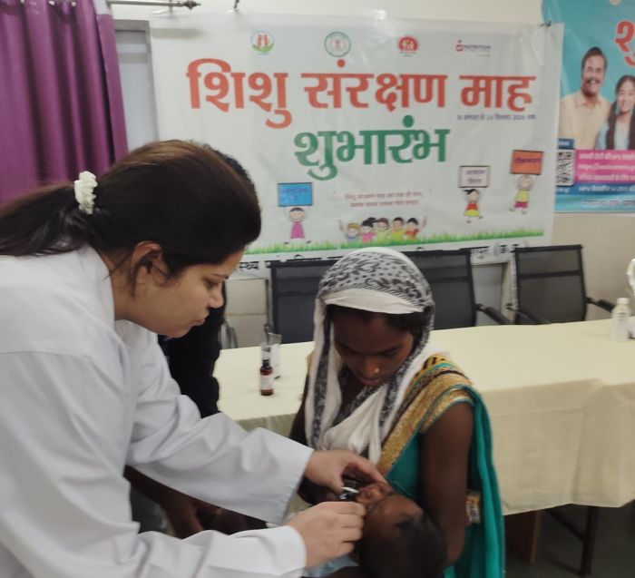 जशपुर में बच्चों के स्वास्थ्य के लिए बड़ा अभियान शुरू! 18 अगस्त से 24 सितंबर तक चलेगा शिशु संरक्षण माह, 78,370 बच्चों को मिलेगी विटामिन-ए की खुराक