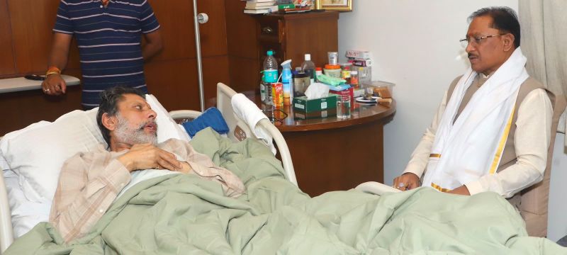 किरण सिंह देव से मिलने दिल्ली पहुंचे मुख्यमंत्री साय! उपचार के बाद स्वास्थ्य लाभ की जानकारी ली, शीघ्र स्वस्थ होने की दी शुभकामनाएं