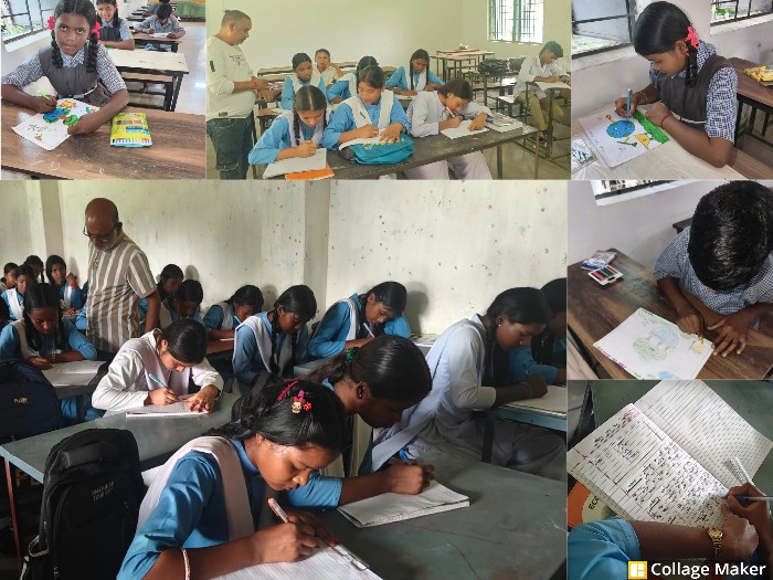 जशपुर के स्कूलों में दिखा स्वच्छता का जुनून : निबंध-चित्रकला और भाषण में बच्चों ने दिखाई प्रतिभा; रचनात्मक अंदाज में दिया स्वच्छ भारत विकसित भारत का संदेश.