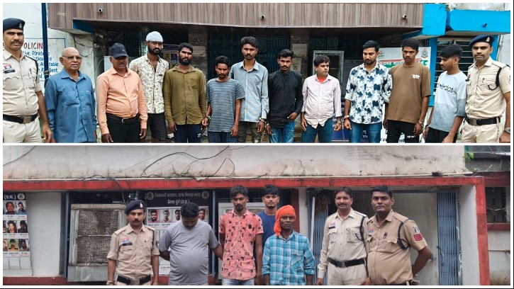 पुलिस का ताबड़तोड़ वारंट अभियान! ACCU और थाना टीमों ने संभावित ठिकानों पर दी दबिश, 247 वारंटी पकड़े और न्यायालय में किया पेश