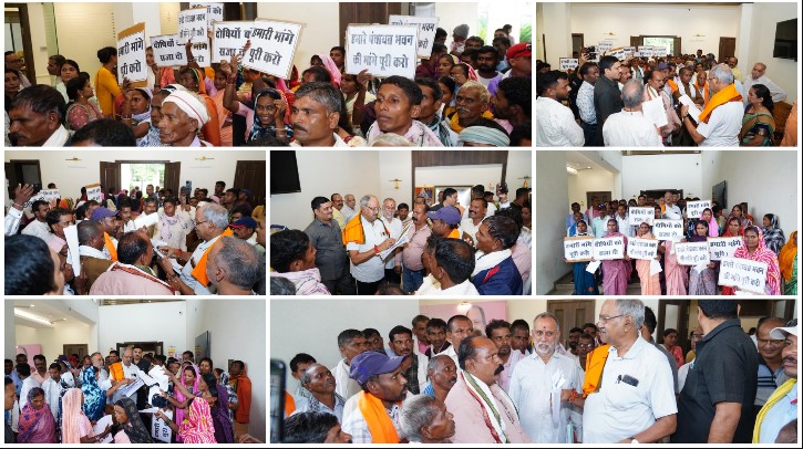 आवाज दबाना बर्दाश्त नहीं!” घोतिमटोला के ग्रामीणों की शिकायत पर गरजे सांसद बृजमोहन, पंचायत भवन से सरकारी राशि तक उठे सवाल—उच्च स्तर पर होगी जांच