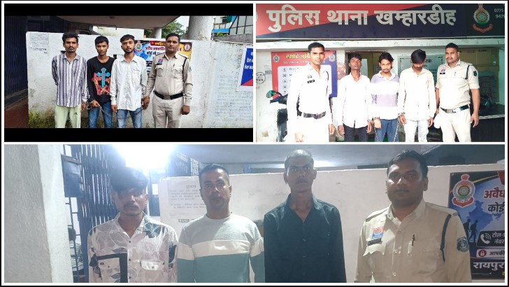 त्योहारों से पहले पुलिस का शिकंजा! शराब तस्करी पर कार्रवाई के साथ 11 पर कसा कानून का फंदा, स्थाई वारंटी को भी दबोचा