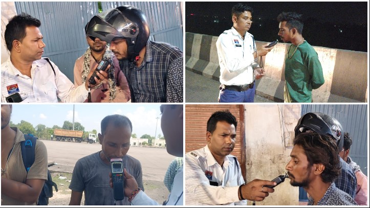 शराबी वाहन चालकों पर पुलिस का बड़ा शिकंजा! सिर्फ 8 महीने में 2687 ड्राइवर पकड़े गए, 1694 के लाइसेंस निलंबित—शाम 6 से रात 12 बजे तक सबसे ज्यादा हादसे