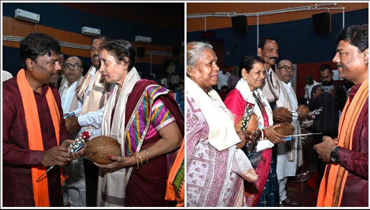 शिक्षक दिवस पर नारायणपुर में सम्मान का महाकुंभ! 15 सेवानिवृत्त शिक्षक सम्मानित, शिक्षा दूत-ज्ञानदीप पुरस्कार से चमके शिक्षक—केदार कश्यप ने दिया सफलता का मंत्र