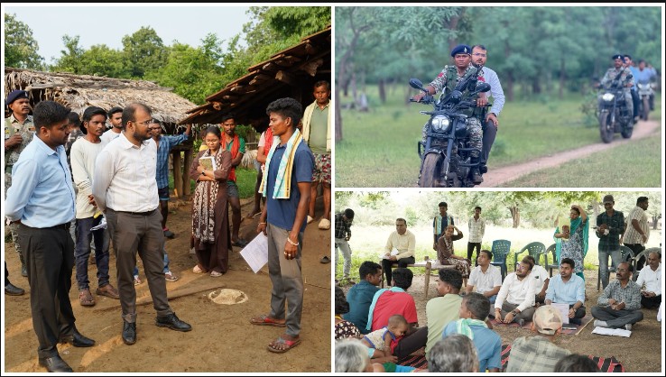 ग्रामीणों की फरियाद सुनने खुद गांव पहुंचा प्रशासन! 20 किमी दूर बाइक से पहुंचे कलेक्टर अमित कुमार, जमीन पर बैठकर सुनी समस्याएं—सिंचाई, बिजली, सड़क और भवन पर मौके से शुरू हुई कार्रवाई