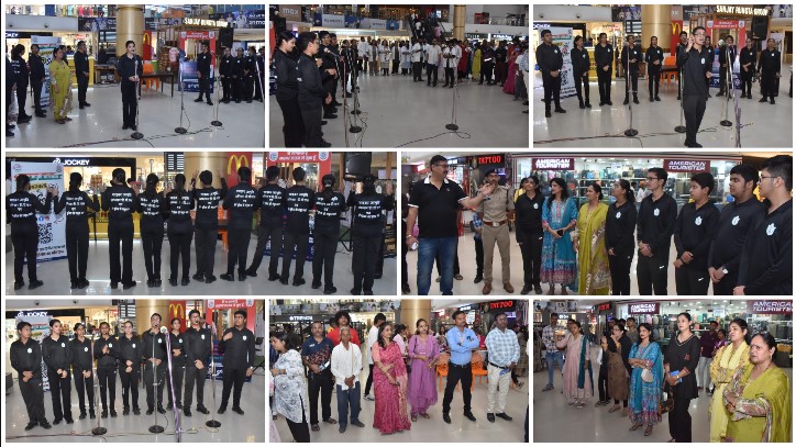 डिजिटल अरेस्ट’ से सावधान! सूर्या मॉल में DPS दुर्ग के छात्रों ने नुक्कड़ नाटक से खोली साइबर ठगी की पोल, 1930 पर शिकायत और OTP साझा न करने का दिया संदेश