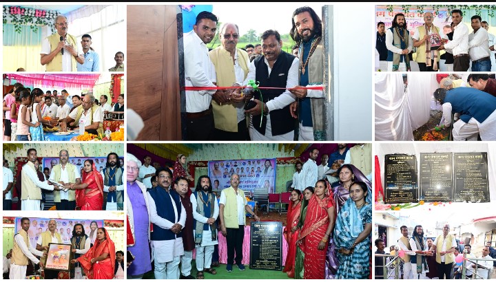 आरंग में विकास का बड़ा तोहफा! कलई-देवरी में करोड़ों के विकास कार्यों का लोकार्पण-भूमिपूजन, सांसद बृजमोहन अग्रवाल ने की 20 लाख की अतिरिक्त घोषणाएं