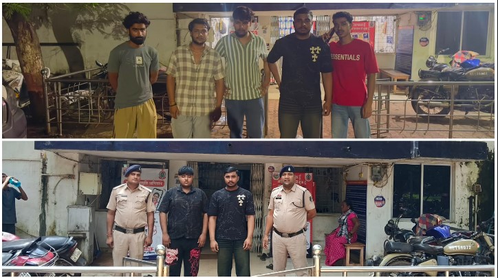 स्टंटबाजी कर रील बनाने वालों पर दुर्ग पुलिस का शिकंजा! तेज रफ्तार बुलेट चालक शराब के नशे में पकड़ा गया, 5 साथी भी नशे में मिले