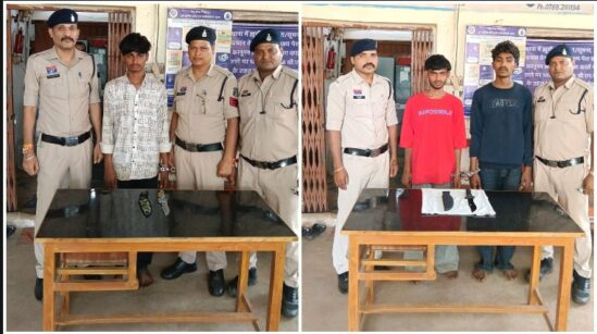 जेवरा-सिरसा में पुलिस का एक्शन तेज! सड़क पर धारदार हथियार लहराकर दहशत फैलाने वाला पकड़ा गया, नाम गलत पुकारने के विवाद में हमला करने वाले 3 आरोपी गिरफ्तार