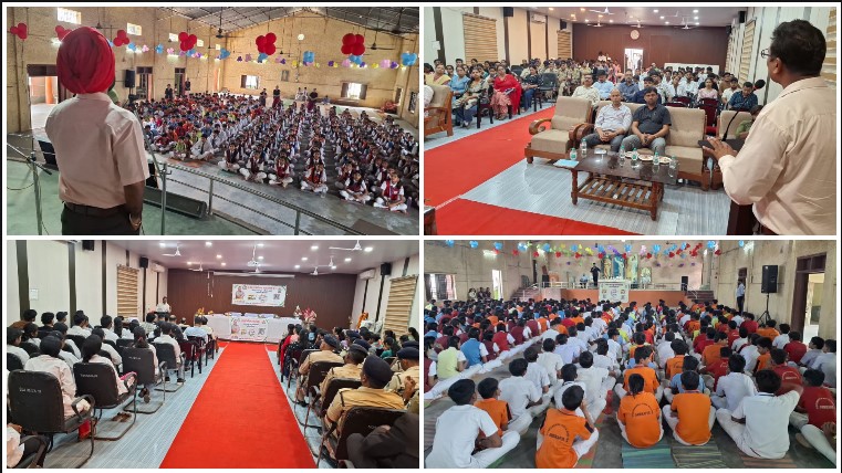 900 विद्यार्थियों को मिली साइबर सुरक्षा की पाठशाला! सोशल मीडिया फ्रॉड, फिशिंग, OTP ठगी और ब्लैकमेलिंग से बचने के बताए जरूरी उपाय