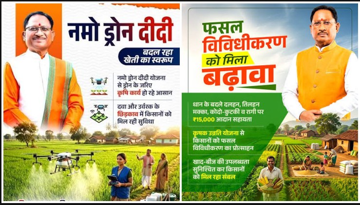 विशेष लेख : आधुनिक और नगदी फसलों की खेती ने बदली छत्तीसगढ़ के किसानों की तकदीर