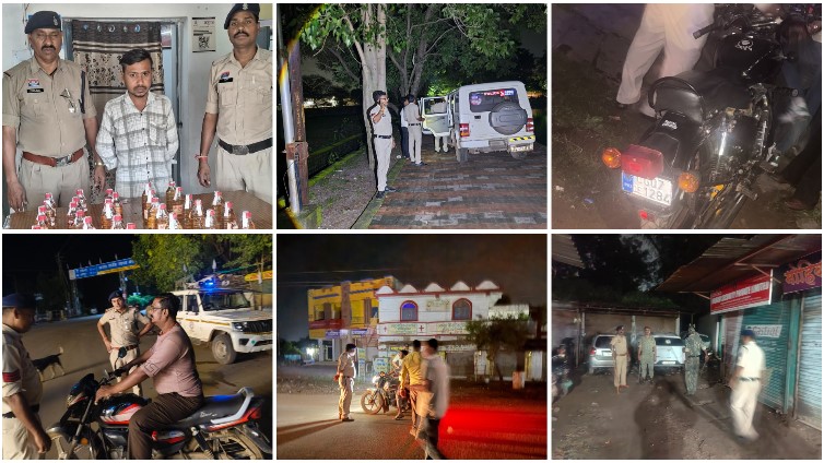 अड्डेबाजों और सार्वजनिक शराबियों पर पुलिस का बड़ा शिकंजा! एक ही दिन में 39 प्रकरण दर्ज, चौक-चौराहों से लेकर पार्कों तक चला सघन अभियान