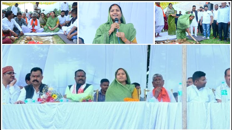 सड़कों से बदलेगी भैयाथान की तस्वीर! मंत्री लक्ष्मी राजवाड़े ने 34 करोड़ से अधिक के विकास कार्यों की रखी नींव, डुमरिया-केंवरा मार्ग समेत दो सड़क परियोजनाओं से आवागमन, शिक्षा और स्वास्थ्य सेवाओं की राह होगी आसान