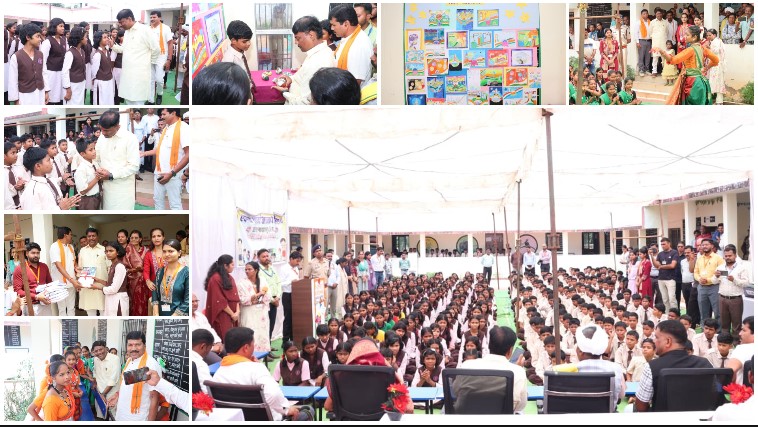 नक्सल प्रभावित ओरछा में बच्चों की कल्पनाओं ने खींचा ध्यान, चित्रों में दिखी नारी शक्ति से डिजिटल इंडिया तक की तस्वीर; वन मंत्री ने बढ़ाया विद्यार्थियों का उत्साह