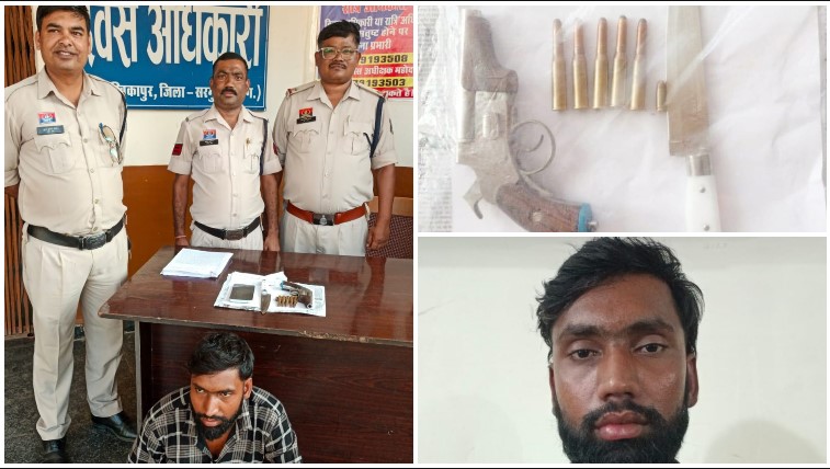 ससुर की हत्या से मचा हड़कंप, पुलिस ने झारखंड तक बिछाया जाल; चौथा आरोपी गिरफ्तार, पिस्टल, नया चाकू और 6 कारतूस बरामद, फरार आरोपियों की तलाश तेज