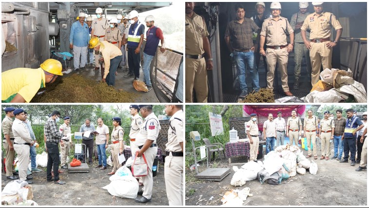 नशे के करोड़ों के जखीरे का सफाया! 438.764 किलो गांजा समेत 77 NDPS मामलों में जब्त मादक पदार्थ Furnace में जलाकर किए गए नष्ट