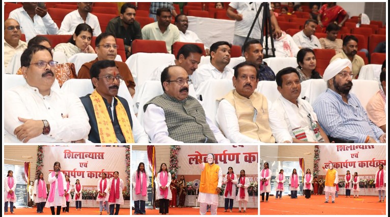 नमो सेवा-अनकही कहानियां’ में मंच पर सजी 25 वर्षों की सेवा यात्रा, रायगढ़ के विद्यार्थियों ने नाट्य प्रस्तुति से प्रधानमंत्री नरेंद्र मोदी के सार्वजनिक जीवन और राष्ट्र सेवा को जीवंत किया