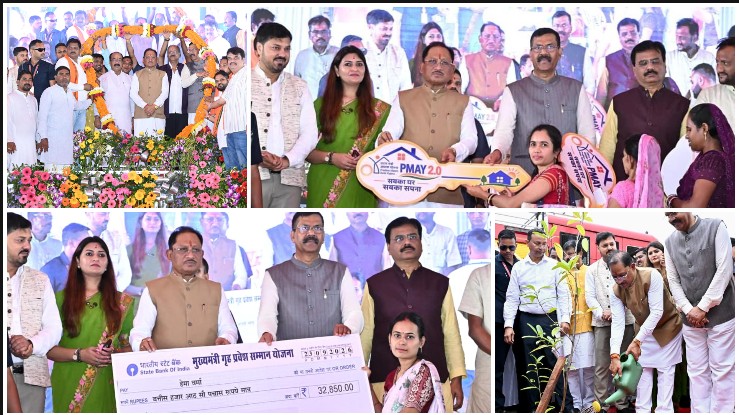 बीरगांव के विकास को मिली रफ्तार, मुख्यमंत्री साय ने दी ₹135 करोड़ से अधिक की विकास सौगात — करीब ₹110 करोड़ के नए कार्यों की घोषणा; ₹82 करोड़ के एसटीपी, पेयजल विस्तार, सड़क-नाली, खेल मैदान और नालंदा परिसर से मजबूत होगी शहरी अधोसंरचना