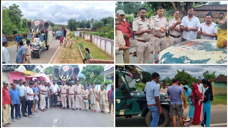 दो गजराजों की मौत ने बदल दी गांव की आस्था की कहानी, अंतिम संस्कार के बाद उसी स्थल पर स्थापित हुई भगवान गणेश की प्रतिमा; जशपुर के शेखरपुर में 17 वर्षों से हाथियों की स्मृति में मनाया जा रहा अनोखा गणेश उत्सव